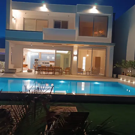 别墅 Blue Aura Larnaca 皮尔瓦利亚
